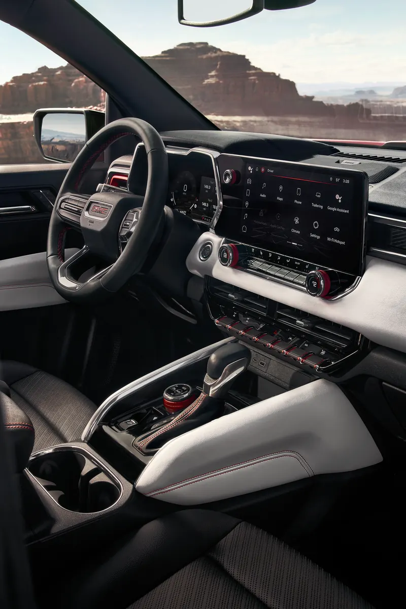 2026 GMC Canyon infotainment system at Deacon Jones GMC of Kinston in KINSTON NC