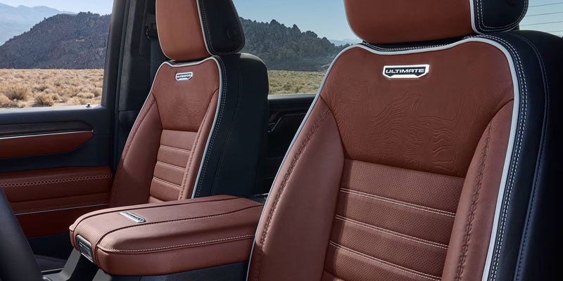 Premium interior of the 2026 GMC Sierra 2500HD Kinston, NC